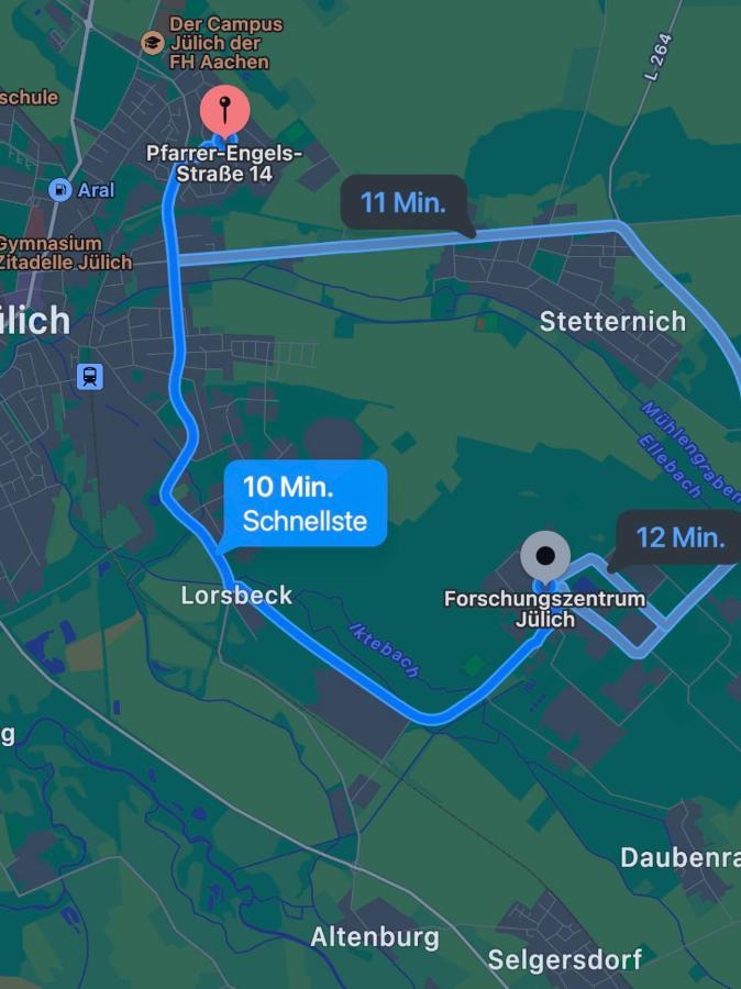 Ruhiges Juwel: Frisch Renoviert 100 Qm Apartman Jülich Kültér fotó
