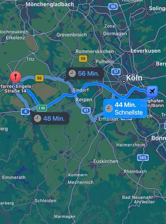 Ruhiges Juwel: Frisch Renoviert 100 Qm Apartman Jülich Kültér fotó