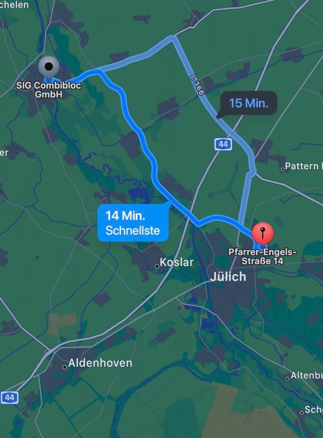 Ruhiges Juwel: Frisch Renoviert 100 Qm Apartman Jülich Kültér fotó