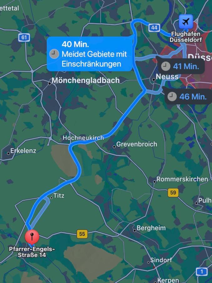 Ruhiges Juwel: Frisch Renoviert 100 Qm Apartman Jülich Kültér fotó
